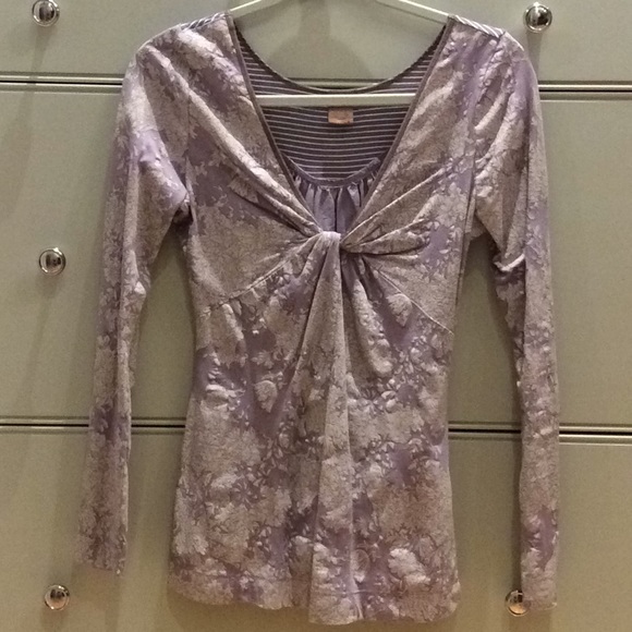 Language of Los Angeles twist front blouse